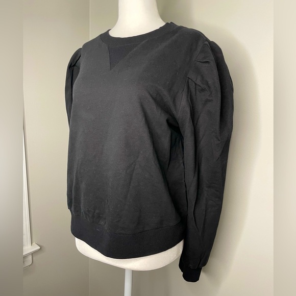NWT SugarLips Black Crewneck Sweatshirt - Picture 3 of 8